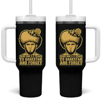 Send Him 2 3 Years to Dagestan and Forget Tumbler With Handle Funny MMA Fighter Discipline - Wonder Print Shop