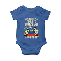 Send Him 2 3 Years to Dagestan and Forget Baby Onesie Funny MMA Fighter Training Discipline - Wonder Print Shop
