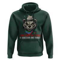 Dagestan Bear MMA Fighter Discipline Hoodie Send Him 2 3 Years and Forget - Wonder Print Shop