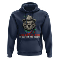 Dagestan Bear MMA Fighter Discipline Hoodie Send Him 2 3 Years and Forget - Wonder Print Shop