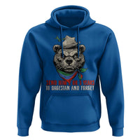 Dagestan Bear MMA Fighter Discipline Hoodie Send Him 2 3 Years and Forget - Wonder Print Shop