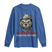 Dagestan Bear MMA Fighter Discipline Long Sleeve Shirt Send Him 2 3 Years and Forget - Wonder Print Shop