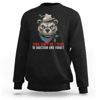 Dagestan Bear MMA Fighter Discipline Sweatshirt Send Him 2 3 Years and Forget - Wonder Print Shop