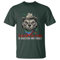 Dagestan Bear MMA Fighter Discipline T Shirt Send Him 2 3 Years and Forget - Wonder Print Shop