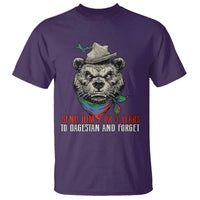 Dagestan Bear MMA Fighter Discipline T Shirt Send Him 2 3 Years and Forget - Wonder Print Shop
