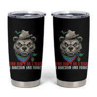 Dagestan Bear MMA Fighter Discipline Tumbler Cup Send Him 2 3 Years and Forget - Wonder Print Shop