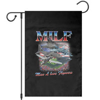 MILF Man I Love Flyovers Meme Garden Flag for Aviation Buffs Patriotic Meme Lords - Wonder Print Shop