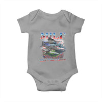 MILF Man I Love Flyovers Meme Baby Onesie for Aviation Buffs Patriotic Meme Lords - Wonder Print Shop