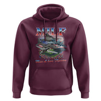 MILF Man I Love Flyovers Meme Hoodie for Aviation Buffs Patriotic Meme Lords - Wonder Print Shop