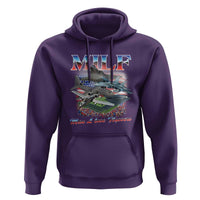 MILF Man I Love Flyovers Meme Hoodie for Aviation Buffs Patriotic Meme Lords - Wonder Print Shop