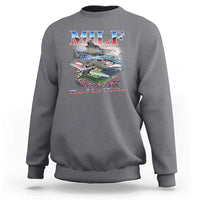 MILF Man I Love Flyovers Meme Sweatshirt for Aviation Buffs Patriotic Meme Lords - Wonder Print Shop