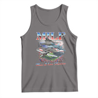 MILF Man I Love Flyovers Meme Tank Top for Aviation Buffs Patriotic Meme Lords - Wonder Print Shop