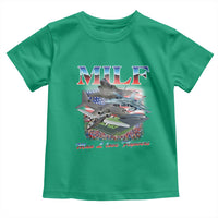MILF Man I Love Flyovers Meme Toddler T Shirt for Aviation Buffs Patriotic Meme Lords - Wonder Print Shop