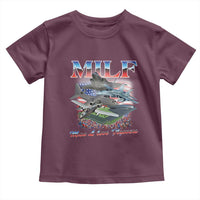 MILF Man I Love Flyovers Meme Toddler T Shirt for Aviation Buffs Patriotic Meme Lords - Wonder Print Shop