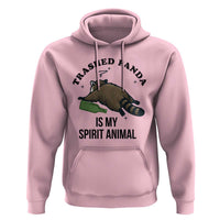Trashed Panda Is My Spirit Animal Hoodie Funny Drunk Raccoon Meme for Party People Hot Mess Energy - Wonder Print Shop