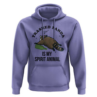 Trashed Panda Is My Spirit Animal Hoodie Funny Drunk Raccoon Meme for Party People Hot Mess Energy - Wonder Print Shop