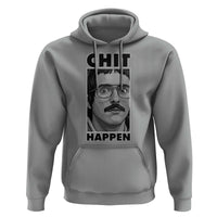 Chit Happens Meme Hoodie Funny Weird Guy Meme Unhinged Humor Energy - Wonder Print Shop