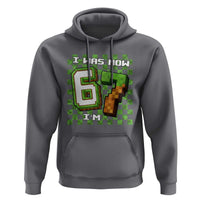 I Was 6 Now I'm 7 Birthday Meme Hoodie Pixel Style 67 Gamer Six Seven Joke - Wonder Print Shop