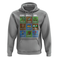 God Says I Am Pixel Art Graphic Hoodie Christian Affirmation Gamer Bible Verses - Wonder Print Shop