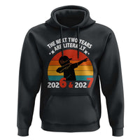 The Next Two Years Are Literally 6 7 Hoodie Funny 2026 2027 Meme Dabbing Boy Retro - Wonder Print Shop