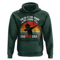 The Next Two Years Are Literally 6 7 Hoodie Funny 2026 2027 Meme Dabbing Boy Retro - Wonder Print Shop