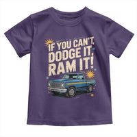 If You Can’t Dodge It Ram It Funny Truck Meme Toddler T Shirt for Gearheads Country Road Warriors - Wonder Print Shop