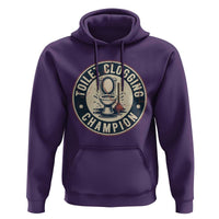 Funny Toilet Clogging Champion Badge Meme Hoodie for Poop Legends Gut Bomb Gladiators - Wonder Print Shop