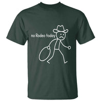 No Rodeo Today Sad Cowboy Stick Figure Meme T Shirt Funny Yeehaw Depression - Wonder Print Shop