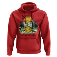 Not All Those Who Wander Are Lost RPG Gamers Hoodie Funny Dice Nevermind Adventurers - Wonder Print Shop