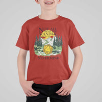 Not All Those Who Wander Are Lost RPG Gamers T Shirt For Kid Funny Dice Nevermind Adventurers - Wonder Print Shop