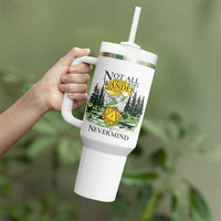Not All Those Who Wander Are Lost RPG Gamers Tumbler With Handle Funny Dice Nevermind Adventurers - Wonder Print Shop