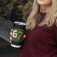 Funny 67 Pixel Style Graphic Tumbler Cup Viral Six Seven Meme Gamer - Wonder Print Shop