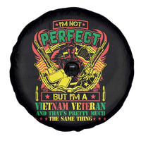I'm Not Perfect But I'm A Vietnam Veteran Spare Tire Cover Patriotic Heroes