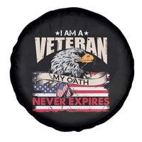 I Am A Veteran Spare Tire Cover My Oath Never Expires Patriotic American Flag