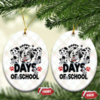 101 Days Of School Dalmatian Dogs Ceramic Ornament Happy 101th Day - Wonder Print Shop