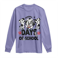 101 Days Of School Dalmatian Dogs Long Sleeve Shirt Happy 101th Day