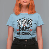 101 Days Of School Dalmatian Dogs T Shirt For Women Happy 101th Day