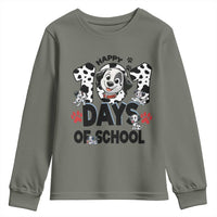 101 Days Of School Dalmatian Dogs Youth Sweatshirt Happy 101th Day