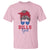 Bills Girl T Shirt Messy Bun Funny Sports Fan Team