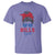 Bills Girl T Shirt Messy Bun Funny Sports Fan Team