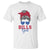 Bills Girl T Shirt Messy Bun Funny Sports Fan Team