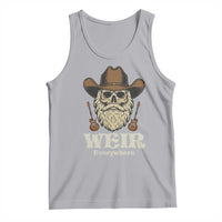 Weir Everywhere Western Skull Guitarist Tank Top Legendary Musician Memorial Retro Tribute for Fans