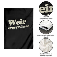 Weir Everywhere Garden Flag Legendary Musician Memorial Tribute for Fans
