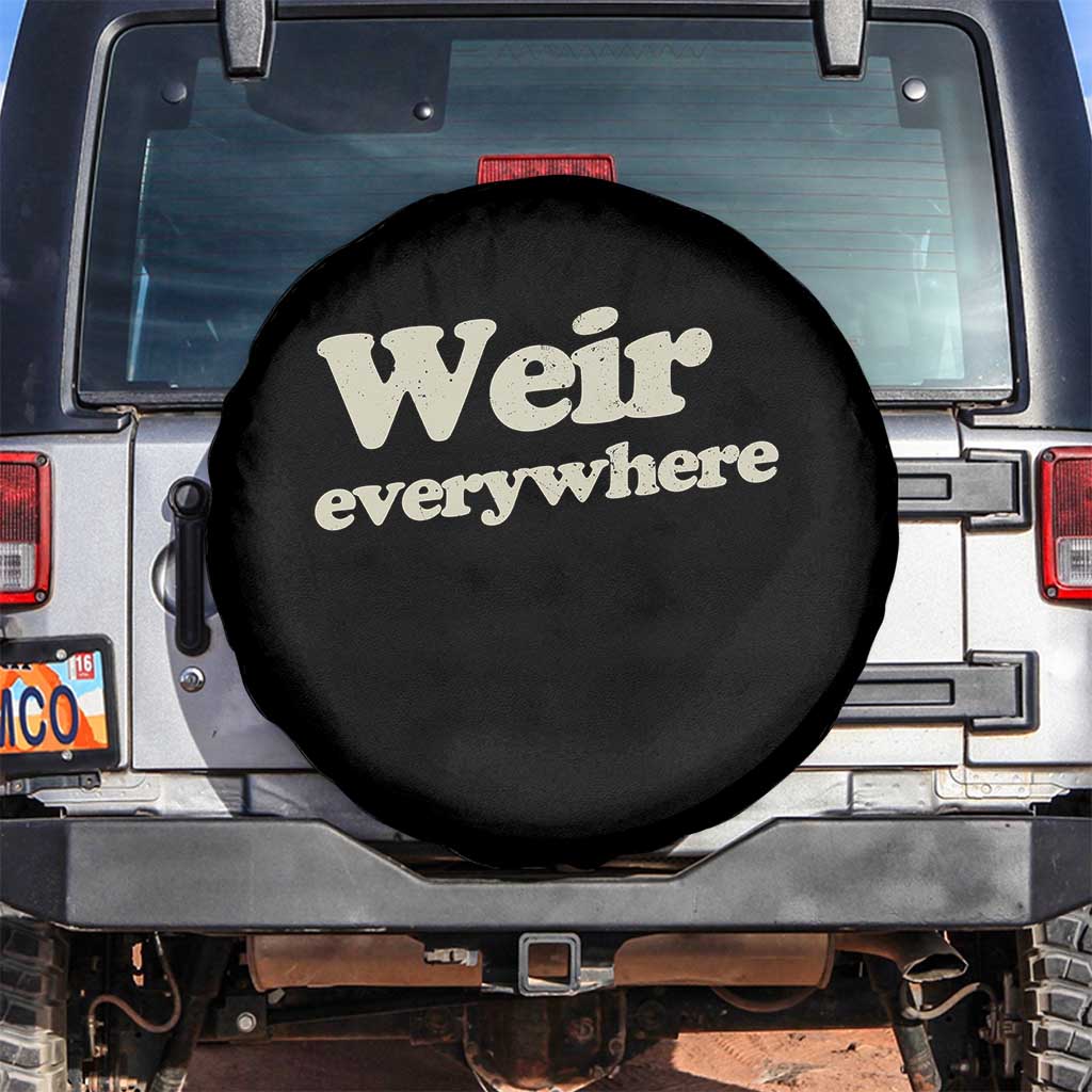 Weir Everywhere Spare Tire Cover Legendary Musician Memorial Tribute for Fans
