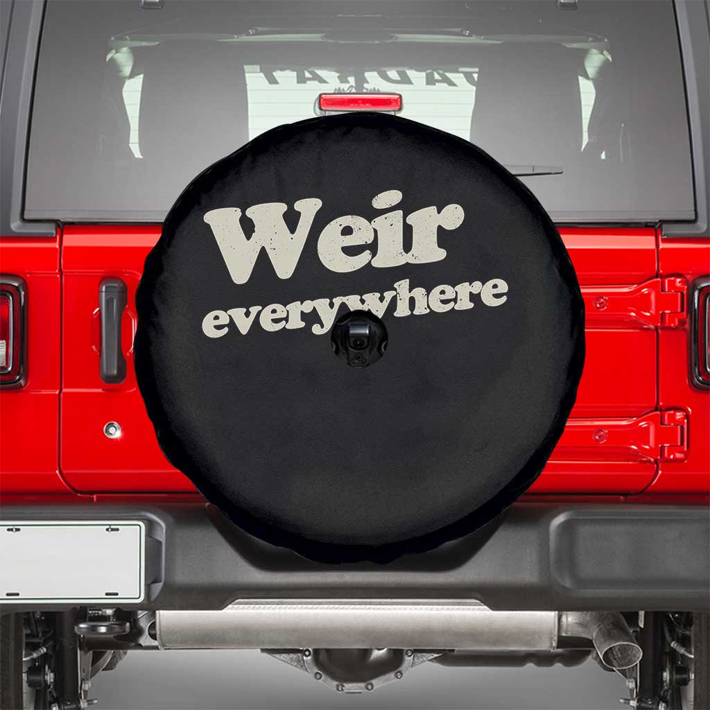 Weir Everywhere Spare Tire Cover Legendary Musician Memorial Tribute for Fans