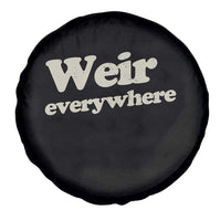 Weir Everywhere Spare Tire Cover Legendary Musician Memorial Tribute for Fans