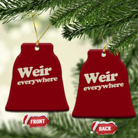 Weir Everywhere Ceramic Ornament Legendary Musician Memorial Tribute for Fans