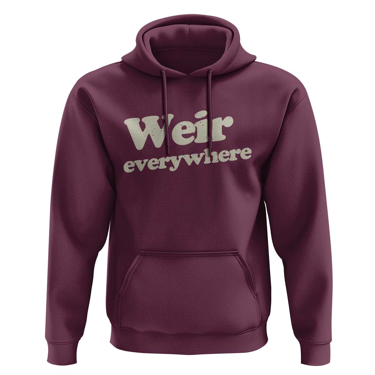 Weir Everywhere Hoodie Legendary Musician Memorial Tribute for Fans