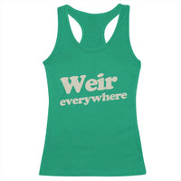 Weir Everywhere Racerback Tank Top Legendary Musician Memorial Tribute for Fans