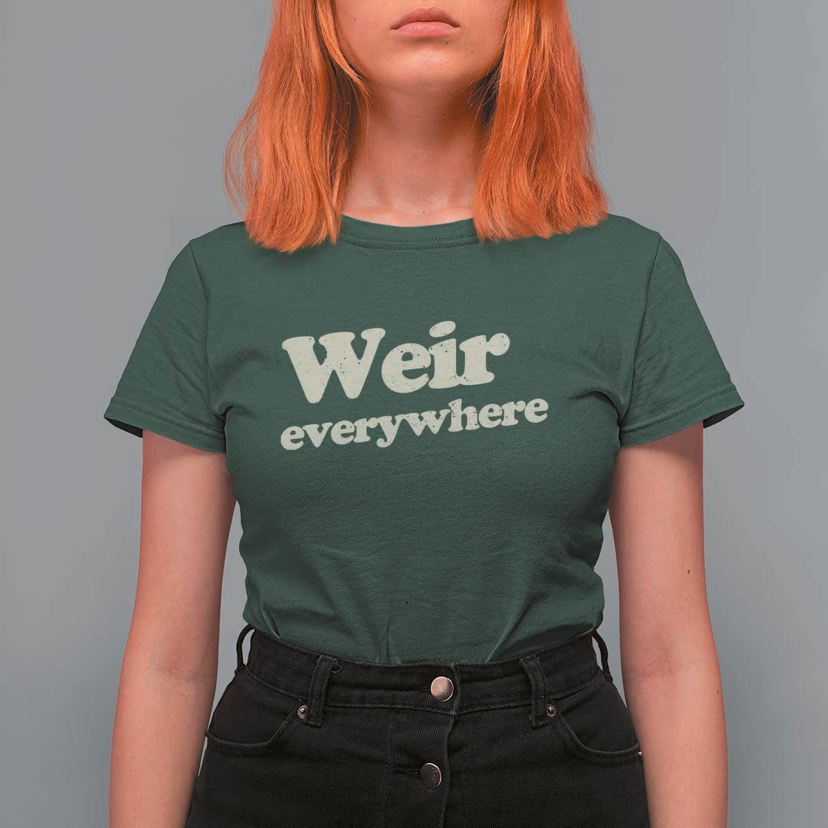 Weir Everywhere T Shirt For Women Legendary Musician Memorial Tribute for Fans